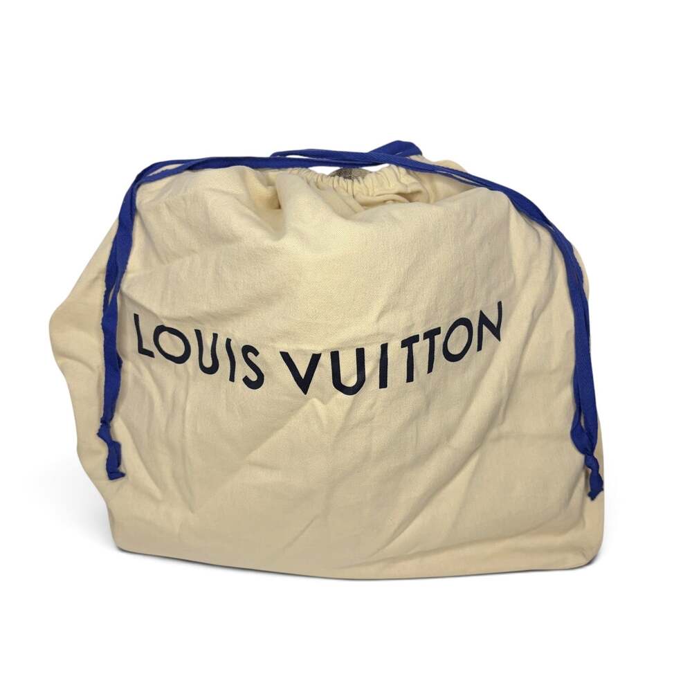 Louis Vuitton Artsy MM Damier Azur Hobo Shoulder Bag with Braided Top Handle COA - Picture 2 of 15
